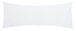 vidaXL - Camouflagenet - met - opbergzak - 525x205 - cm - wit