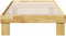 vidaXL - Bedframe - zonder - matras - 80x200 - cm - massief - hout - eiken
