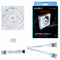 Lian Li Uni Fan TL Reverse - Case Fan 120mm - RGB verlichting - Wit (1-pack)