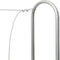vidaXL - Haardhoutrek - 300x25x150 - cm - gegalvaniseerd - staal