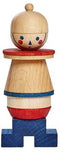 Wooden Story LALA - Steek Figuur Puzzel - Montessori speelgoed - Blauw