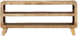 vidaXL - Tv-meubel - 105x46x32 - cm - massief - ruw - mangohout