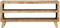 vidaXL - Tv-meubel - 105x46x32 - cm - massief - ruw - mangohout