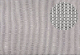 KILIS - Laagpolig vloerkleed - Lichtgrijs - 160 x 230 cm - Wol