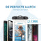 Travelly® Waterdicht Telefoonhoesje - IPX8 Onderwater Hoesje - Geschikt voor Smartphones tot 18 cm - Set van 2 (2 stuks)