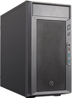 Silverstone FARA 311 - Micro-ATX Mini-ITX Behuizing - 2x 2.5" 2x 3.5" 1x 5.25" - Zwart