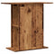 vidaXL - Aquariumstandaard - 36x75x72,5 - cm - bewerkt - hout - oud - houtkleurig