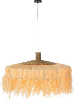 J-Line hanglamp Rond - jute - naturel