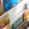 SoBuy KMB32-W - Kinderboekenkast - 4 Opbergvakken - Wit 80x88x30 cm