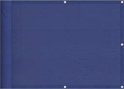 vidaXL - Balkonscherm - 75x800 - cm - 100% - oxford - polyester - blauw