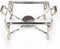 Alora Chafing Dish chrome - voedsel verwamer - voedsel warmhouden - met deksel - buffetwarmer - roestvrij staal - chrome - warmhoudplaat - bain maria - warmhoudbakken - 35 x 28 x 25cm - Warmhoudschalen