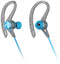 JVC HA-EC20BT - Draadloze in-ear hoofdtelefoons - Zweet en spatwaterdicht - Blauw