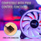 Aerocool Duo 12 - Ventilator 120mm - RGB LED - Zwart