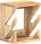 vidaXL - Wandskateboardhouder - 25x20x30 - cm - massief - mangohout