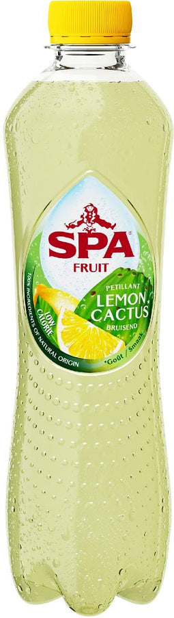 Spa Fruit - Spa Fruit Lemon Cactus, fles van 40 cl, pak van 6 stuks