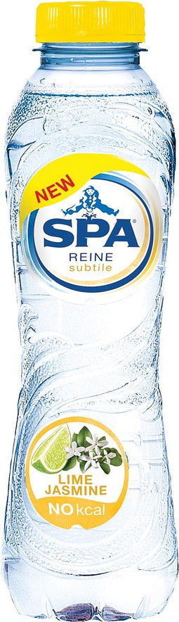 Spa Reine Subtile water limoen-jasmijn, fles van 50 cl, pak van 24 stuks