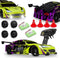 Overmax X-Drifty - R/C Auto 1:16 - 4WD - 20 km/u - 40 Min Speeltijd - LED-lampen - 2 Set Wielen - Drift & Race