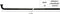 Spaak 14-296L RVS race zwart met nippel p/100