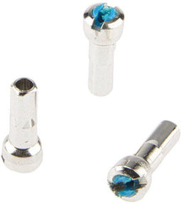 spaaknippel met ronde kop alpina 14g/15.0mm/4/fg 2.3 abs/messing - zilver (144 stuks)
