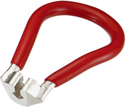Spaaknippelspanner IceToolz 08C3 voor 3,45mm/80ga/0,136 inch nippels - rood