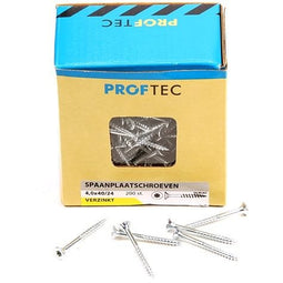 Spaanplaatschroef 4.0x40/24 torx