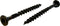 Spaanplaatschroeven Torx 20 platkop 4x45 mm