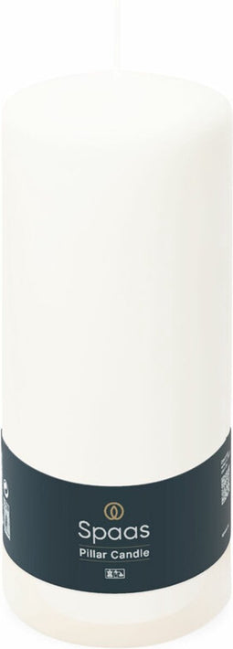 SPAAS Cilinderkaars Wit 80/200 mm ± 100 branduren