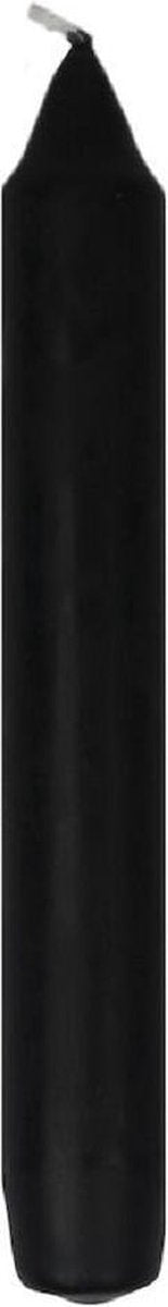 Spaas - Mini conische tafelkaarsen 8 st. zwart