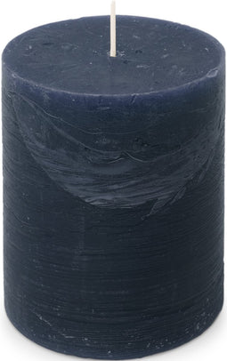 Spaas - Rustiek Kaars 100/130mm-donkerblauw