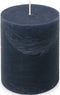 Spaas - Rustiek Kaars 100/130mm-donkerblauw