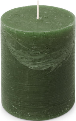 Spaas - Rustiek Kaars 100/130mm-donkergroen