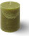 Spaas - Rustiek Kaars 100/130mm-olijfgroen