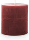 Spaas - Rustiek Kaars 70/70mm-bordeaux
