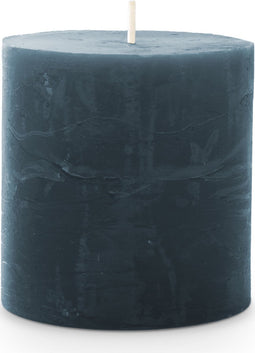 Spaas - Rustiek Kaars 70/70mm-donkerblauw II