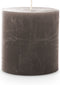 Spaas - Rustiek Kaars 70/70mm-donkergrijs