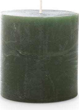 Spaas - Rustiek Kaars 70/70mm-donkergroen