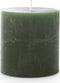 Spaas - Rustiek Kaars 70/70mm-donkergroen