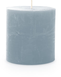 Spaas - Rustiek Kaars 70/70mm-lichtblauw