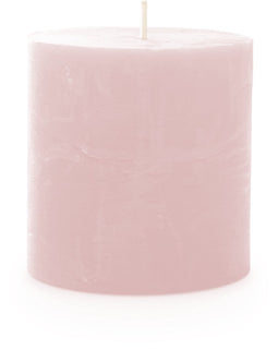 Spaas - Rustiek Kaars 70/70mm-lichtroze