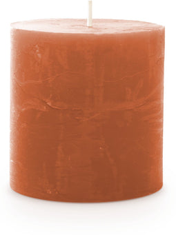 Spaas - Rustiek Kaars 70/70mm-oranje