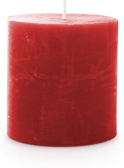 Spaas - Rustiek Kaars 70/70mm-rood