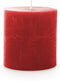 Spaas - Rustiek Kaars 70/70mm-rood