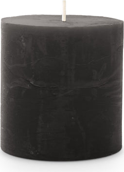 Spaas - Rustiek Kaars 70/70mm-zwart