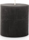 Spaas - Rustiek Kaars 70/70mm-zwart
