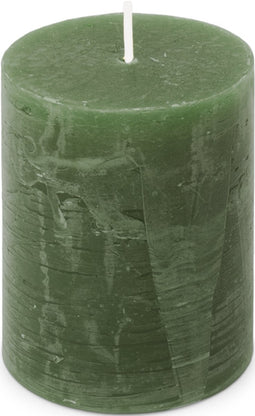 Spaas - Rustiek Kaars 70/95mm-donkergroen