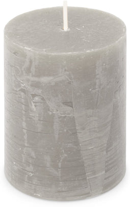 Spaas - Rustiek Kaars 70/95mm-lichtgrijs