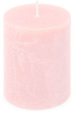 Spaas - Rustiek Kaars 70/95mm-lichtroze