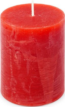Spaas - Rustiek Kaars 70/95mm-rood
