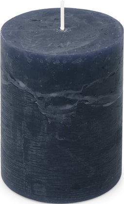 Spaas - Rustiek Kaars 80/110mm-donkerblauw