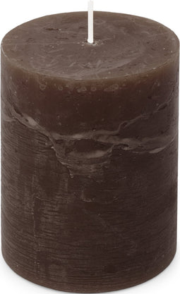 Spaas - Rustiek Kaars 80/110mm-donkerbruin